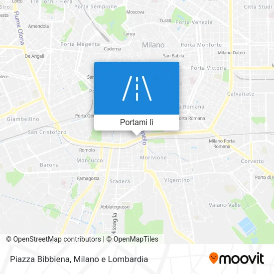 Mappa Piazza Bibbiena