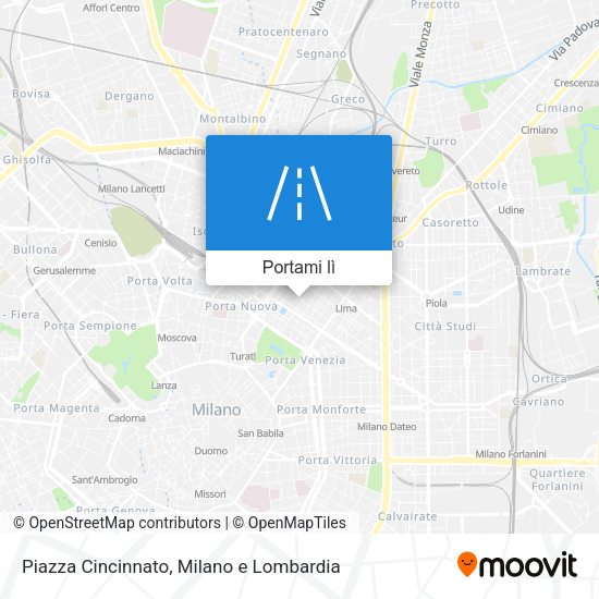 Mappa Piazza Cincinnato