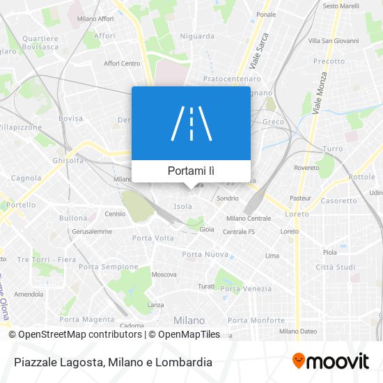 Mappa Piazzale Lagosta