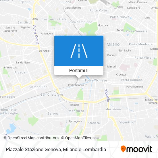 Mappa Piazzale Stazione Genova