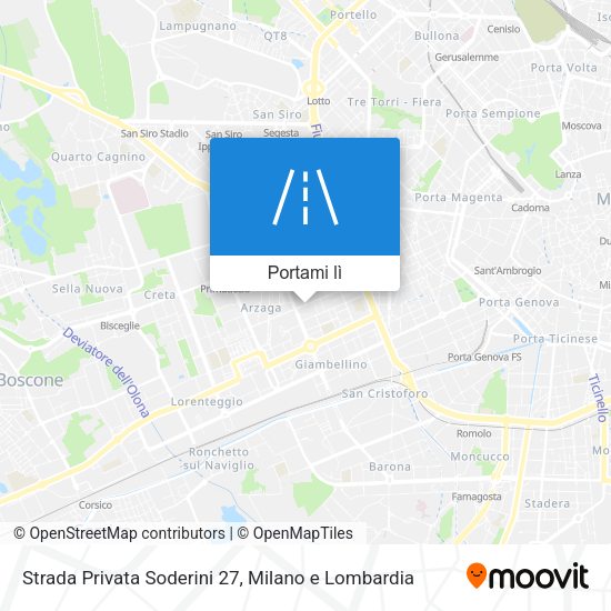 Mappa Strada Privata Soderini 27