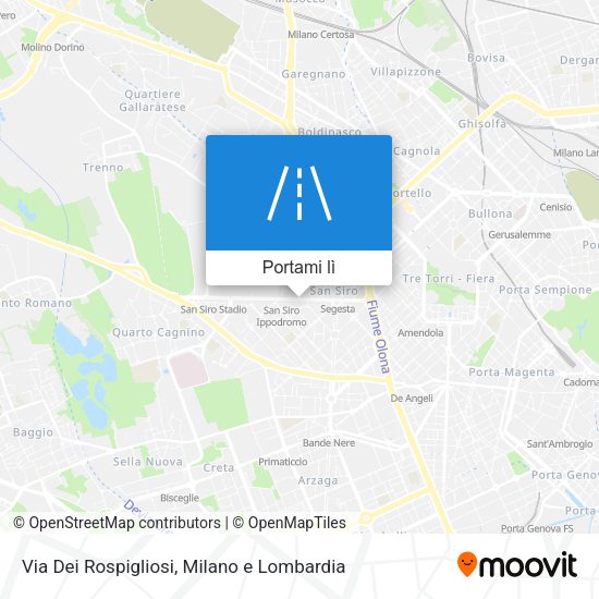 Mappa Via Dei Rospigliosi