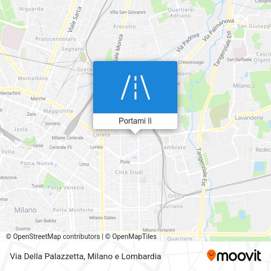 Mappa Via Della Palazzetta