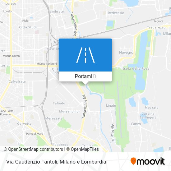 Come arrivare a Via Gaudenzio Fantoli a Milano con Bus, Metro, Tram o Treno?