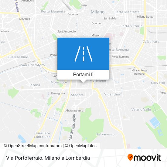 Mappa Via Portoferraio