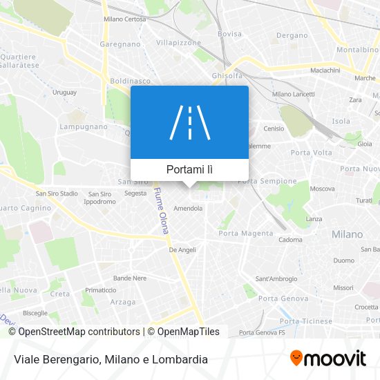 Mappa Viale Berengario