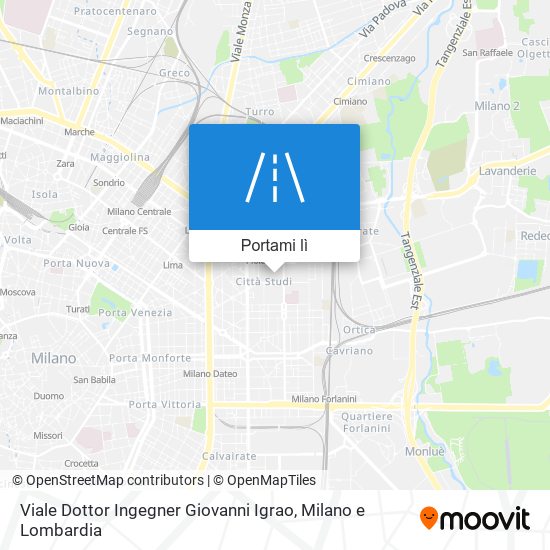 Mappa Viale Dottor Ingegner Giovanni Igrao