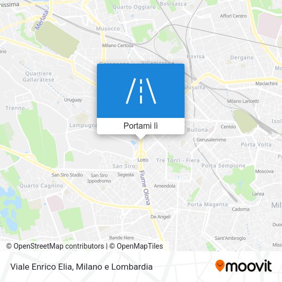Mappa Viale Enrico Elia