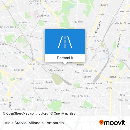 Mappa Viale Stelvio