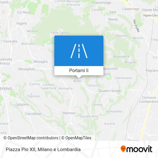 Mappa Piazza Pio XII