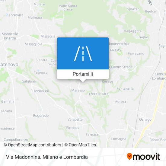 Mappa Via Madonnina