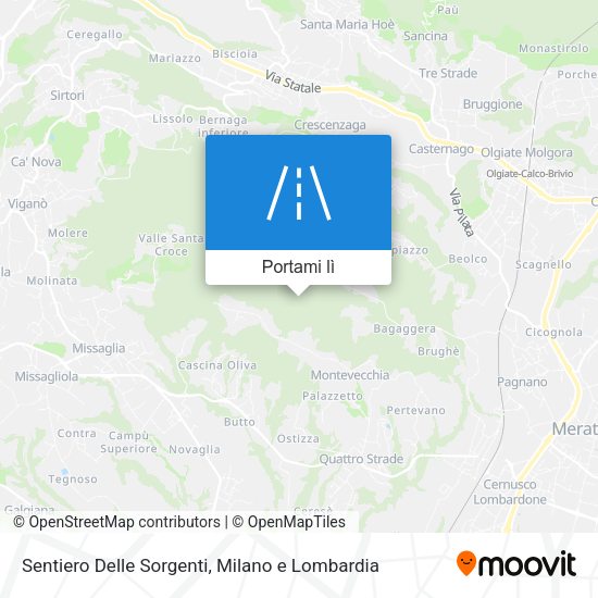 Mappa Sentiero Delle Sorgenti