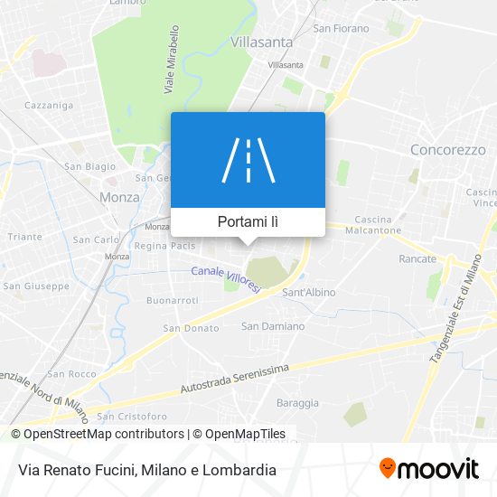 Mappa Via Renato Fucini