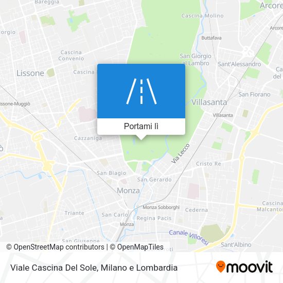 Mappa Viale Cascina Del Sole