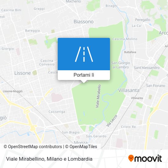 Mappa Viale Mirabellino