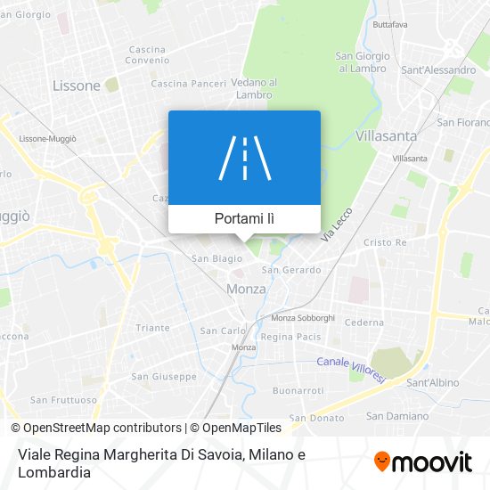 Mappa Viale Regina Margherita Di Savoia