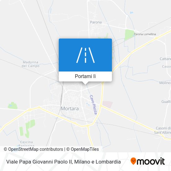 Mappa Viale Papa Giovanni Paolo II