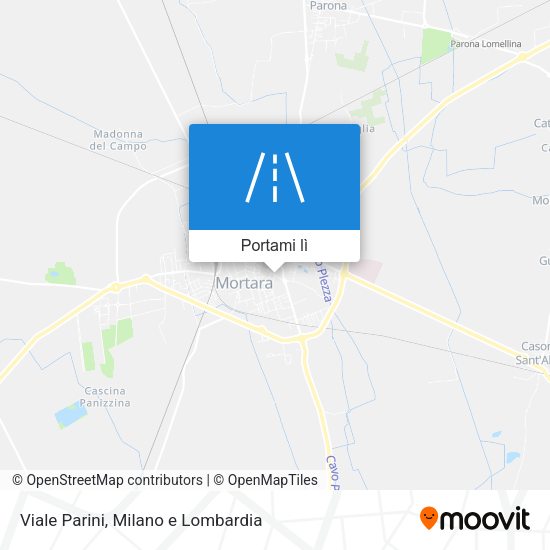 Mappa Viale Parini