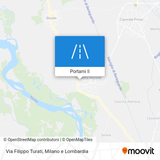 Mappa Via Filippo Turati