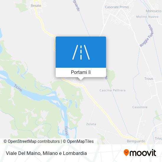 Mappa Viale Del Maino