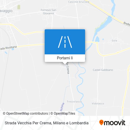 Mappa Strada Vecchia Per Crema