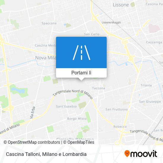 Mappa Cascina Talloni