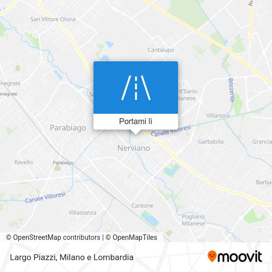 Mappa Largo Piazzi