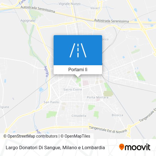 Mappa Largo Donatori Di Sangue