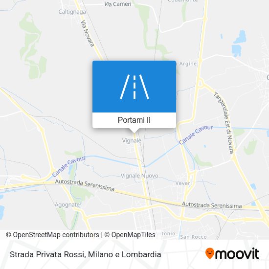 Mappa Strada Privata Rossi