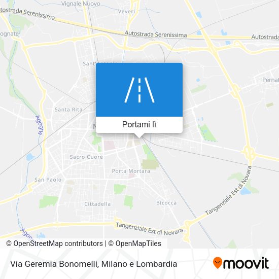 Mappa Via Geremia Bonomelli