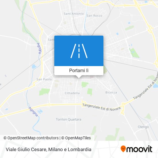 Mappa Viale Giulio Cesare