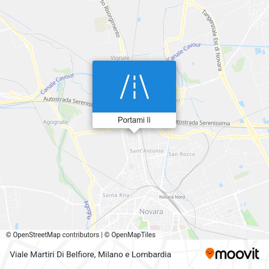 Mappa Viale Martiri Di Belfiore