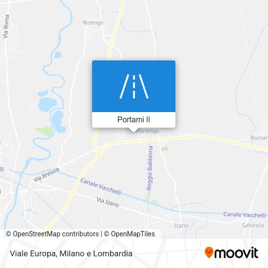 Mappa Viale Europa