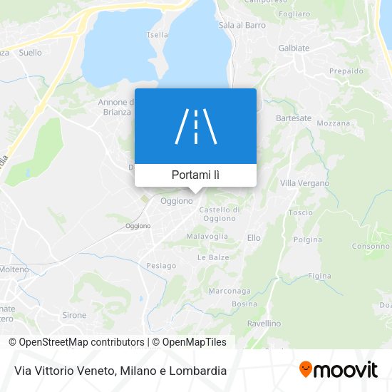 Mappa Via Vittorio Veneto
