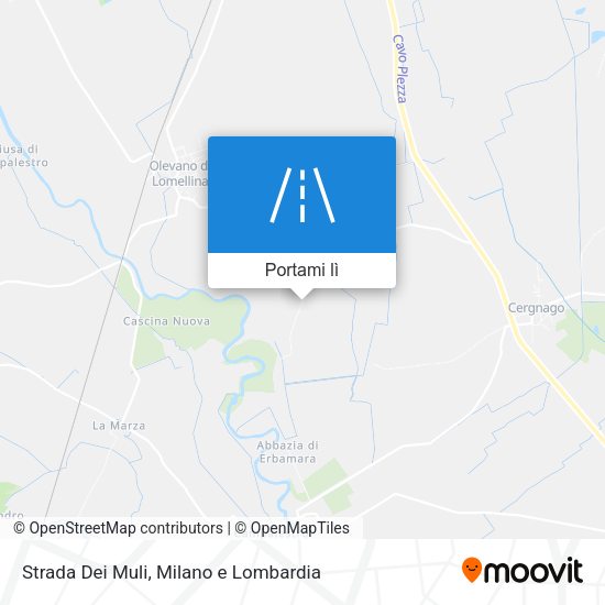 Mappa Strada Dei Muli