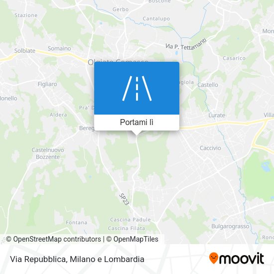 Mappa Via Repubblica