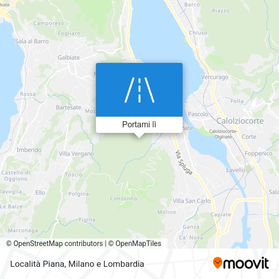 Mappa Località Piana