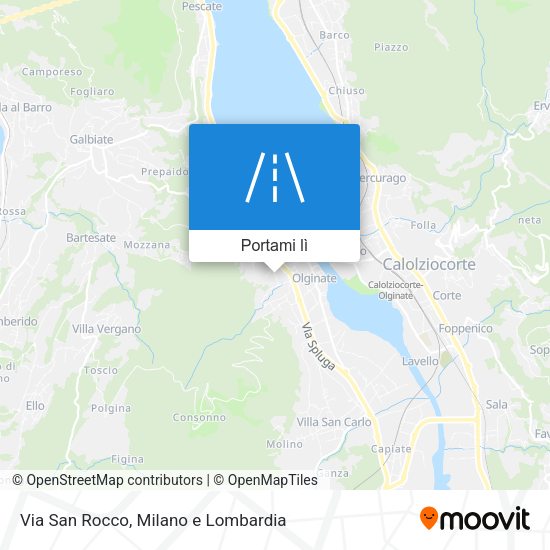 Mappa Via San Rocco