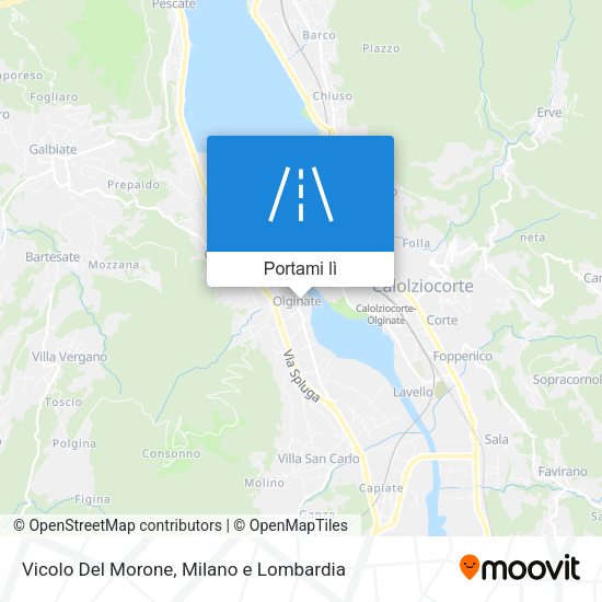 Mappa Vicolo Del Morone