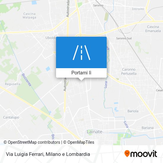 Mappa Via Luigia Ferrari