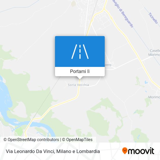 Mappa Via Leonardo Da Vinci