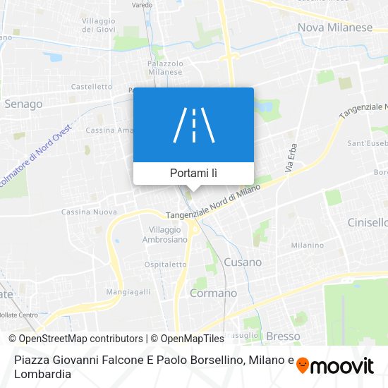 Mappa Piazza Giovanni Falcone E Paolo Borsellino