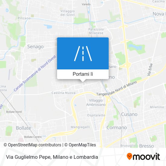 Mappa Via Guglielmo Pepe