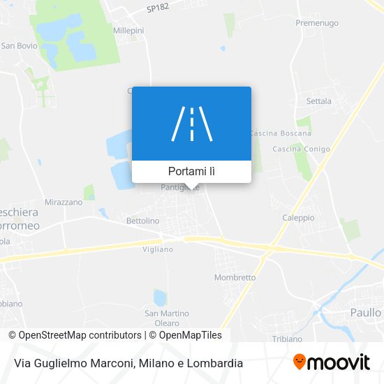 Mappa Via Guglielmo Marconi