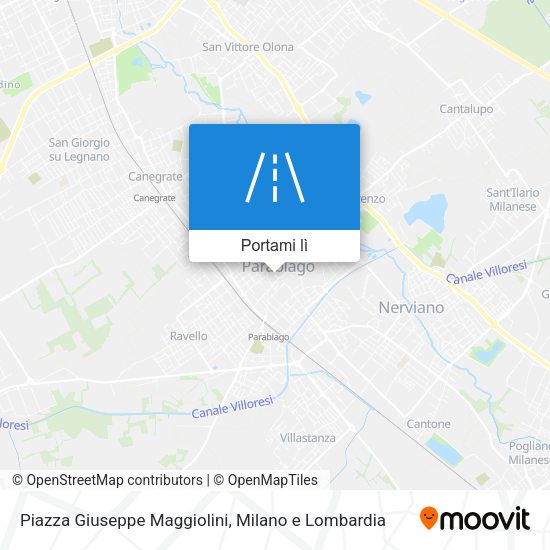 Mappa Piazza Giuseppe Maggiolini