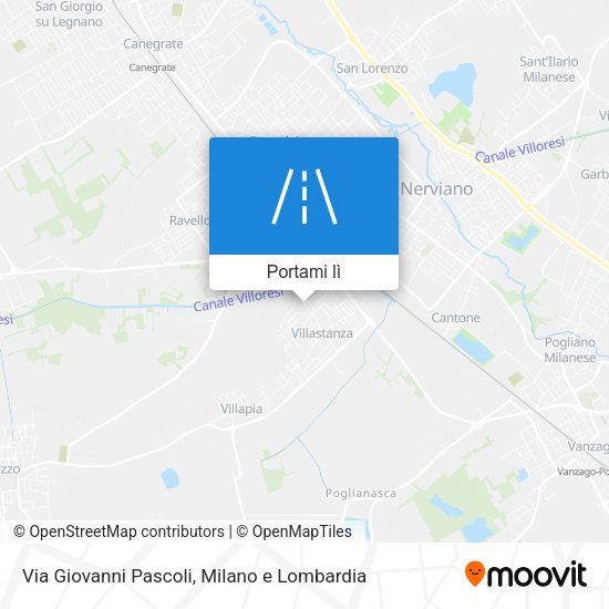 Mappa Via Giovanni Pascoli