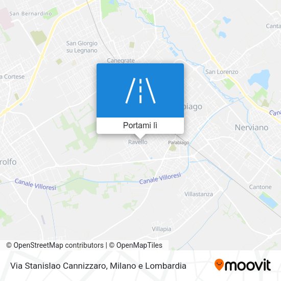 Mappa Via Stanislao Cannizzaro