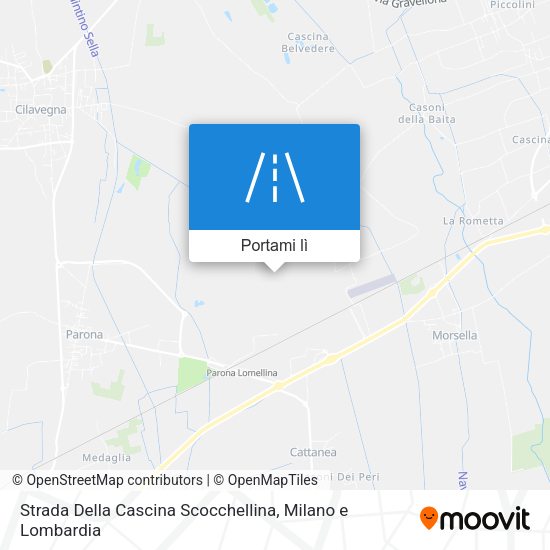 Mappa Strada Della Cascina Scocchellina