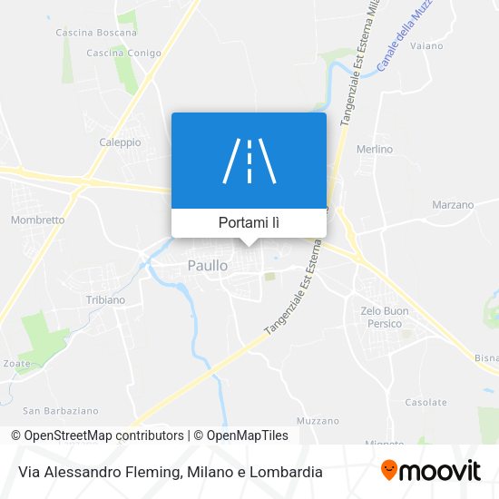 Mappa Via Alessandro Fleming