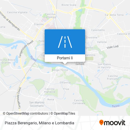 Mappa Piazza Berengario